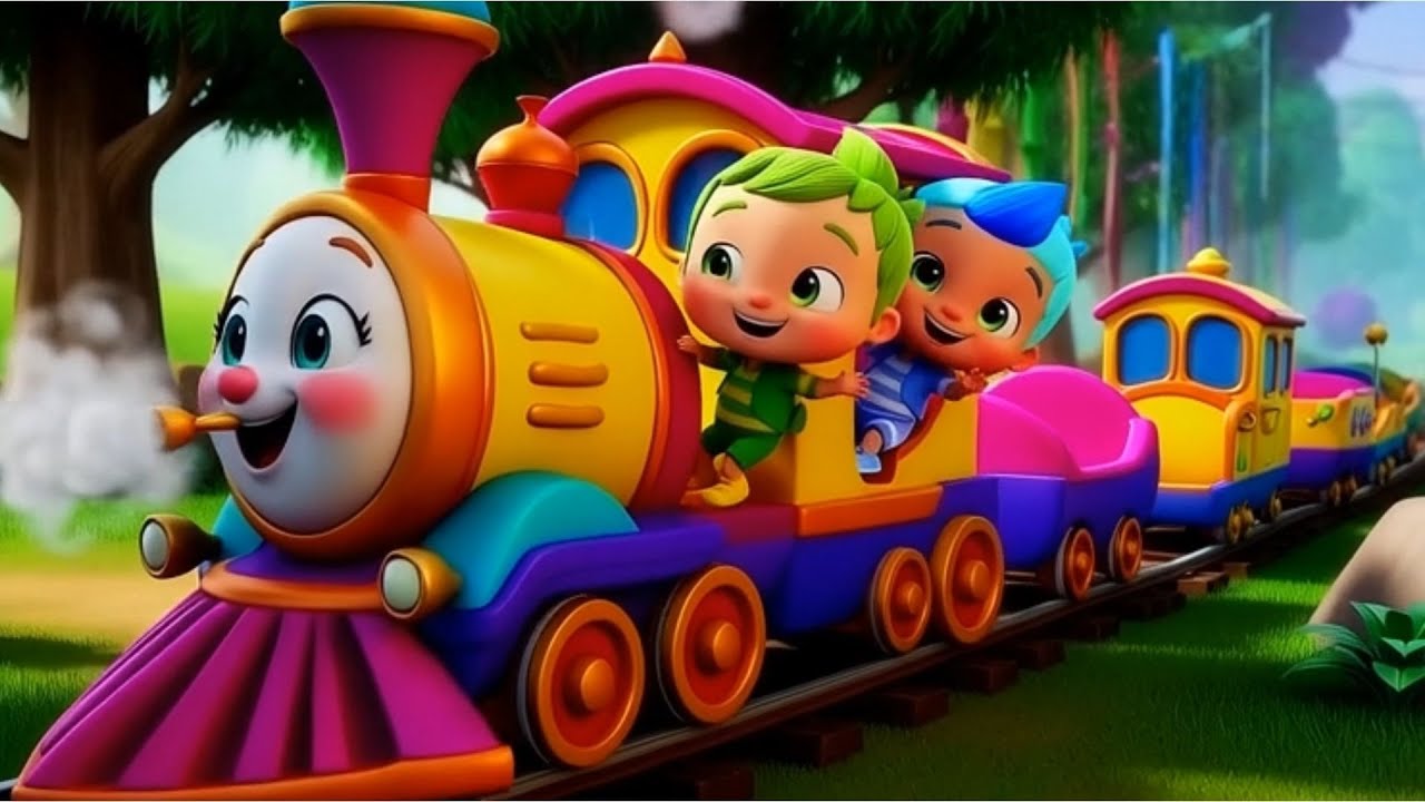 🌈 Lulo e Tuti em um Passeio Mágico no Trem Encantado 🚂✨