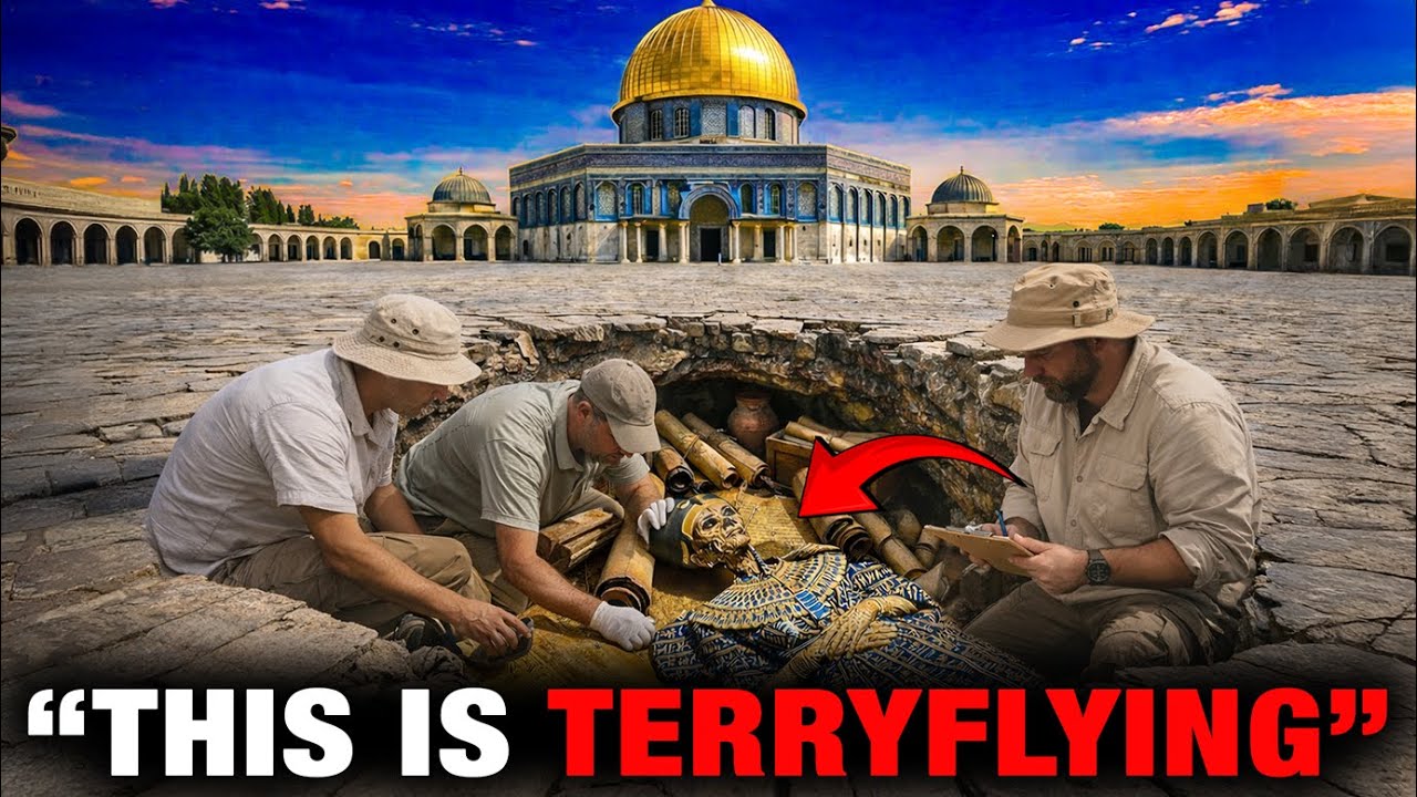 A Secret Scroll Found Beneath the Temple Mount — Experts Are Afraid to Open What Was Found Here…