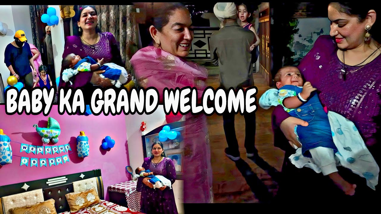 NANA NANI NE KIYA BABY KA GRAND WELCOME ❤️🧿