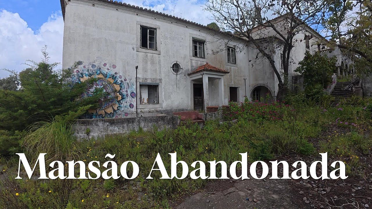 Explorando uma MANSÃO PORTUGUESA ABANDONADA - URBEX