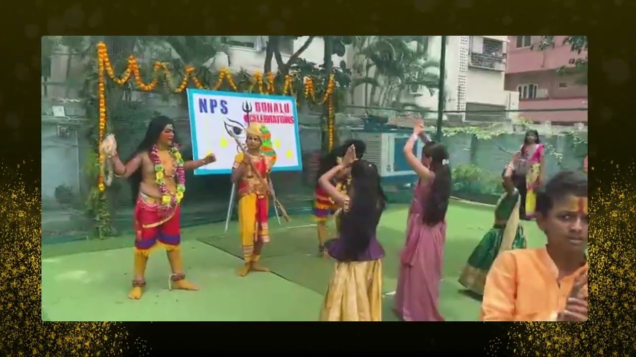Bonalu Celebration 🌺 | Cultural Festivities at National Public School Hyderabad