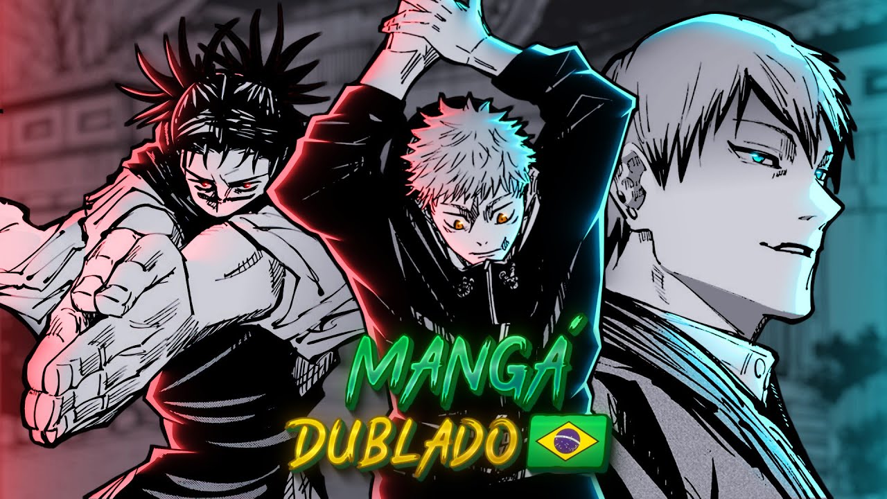 E SE O MANG&Aacute; DE JUJUTSU KAISEN FOSSE DUBLADO? (De onde o anime parou!)