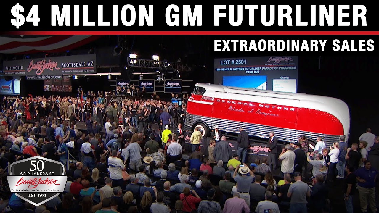 $4 Million GM Futurliner - BARRETT-JACKSON 50th ANNIVERSARY
