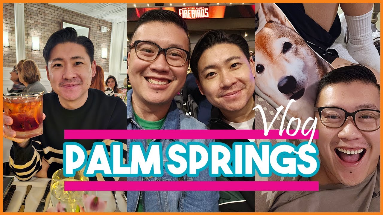 Life after losing a pet... a retreat to Palm Springs VLOG