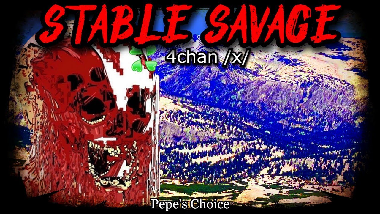 Stable Savage | 4chan /x/ Greentext | Жуткие истории ужасов