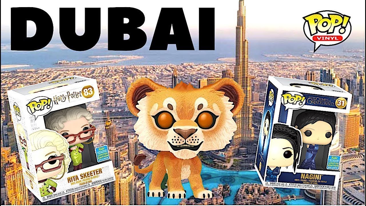 חזרתי מדובאי עם חנויות הפופים הכי שוות!! funko pop stores review in dubai !!