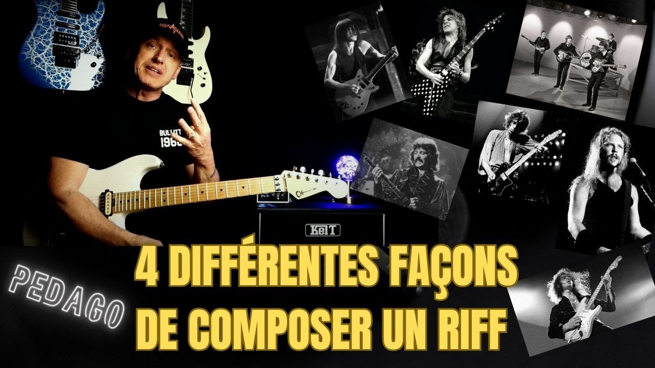 Comment c'est fait un riff de guitare ? On en parle avec 12 exemples !