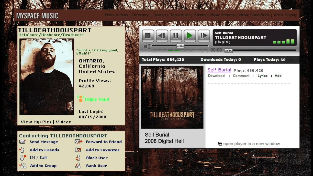 TILLDEATHDOUSPART - SELF BURIAL