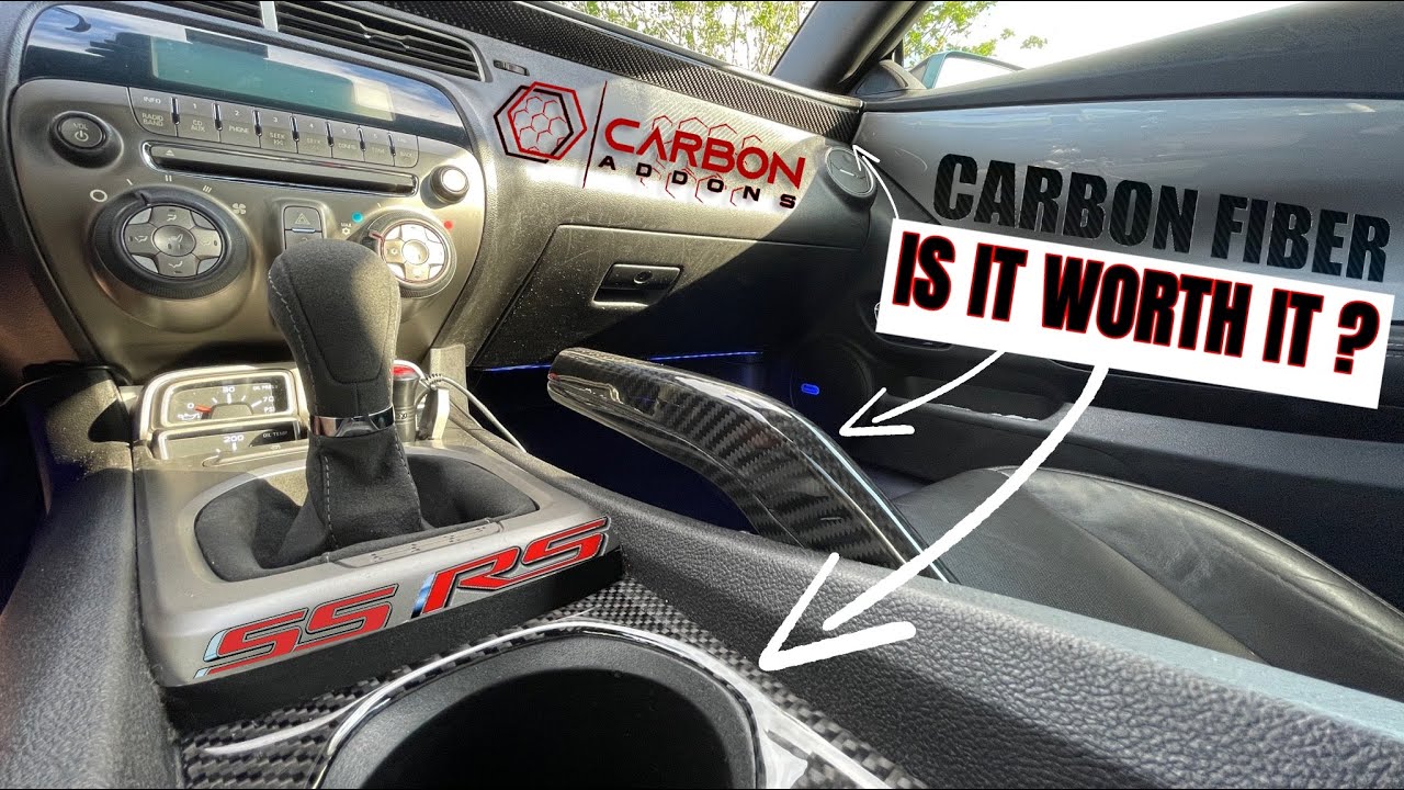 Carbon Fiber Interior Trim Pieces For My Camaro SS | Carbon Addons Product Review for 5th Gen Camaro