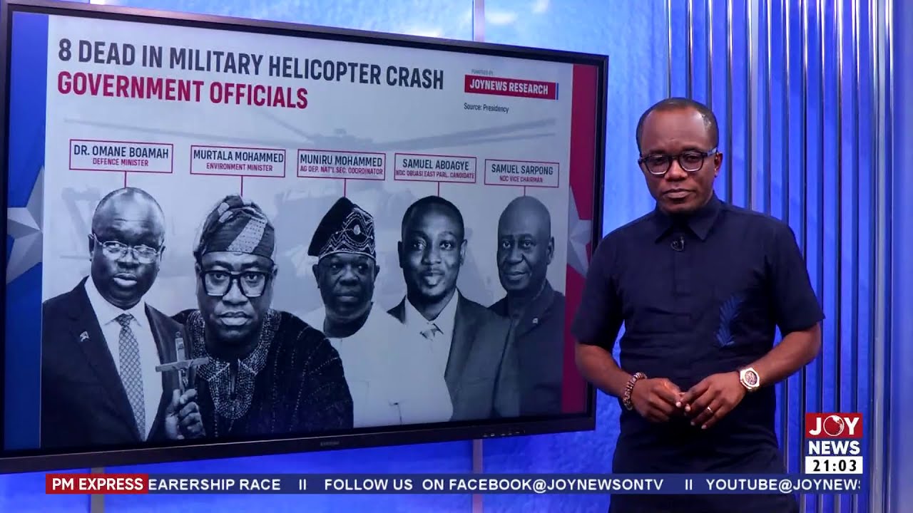 Ghana Mourns: A special tribute to the fallen eight heroes of Adansi crash | PM Express