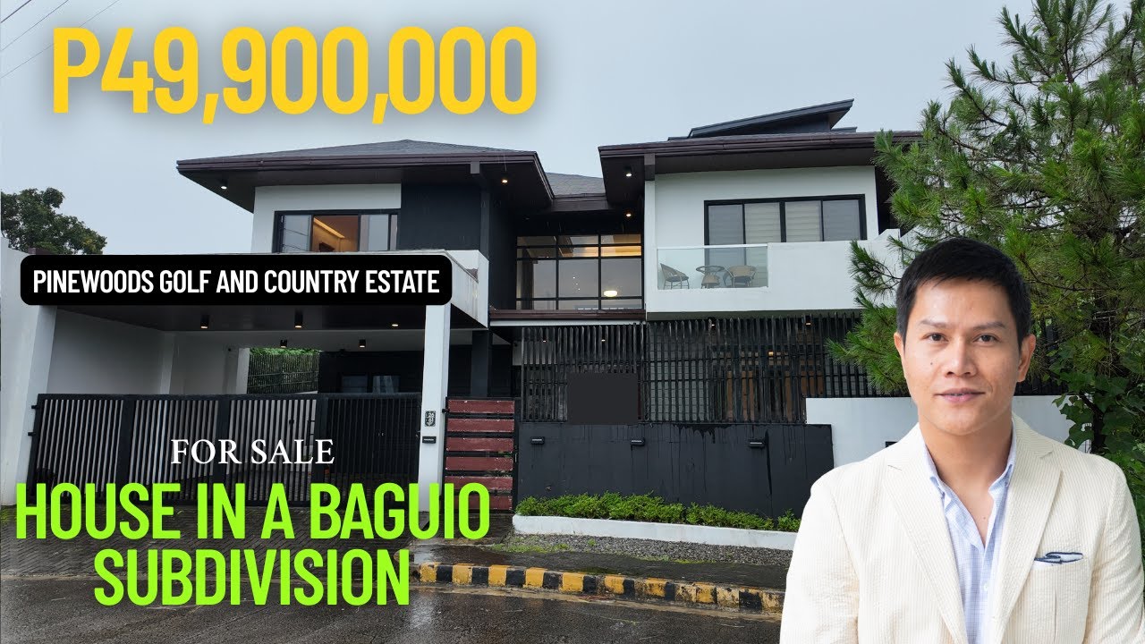 House for Sale in Pinewoods Subdivision, Baguio city | 4BR Balsam House Tour