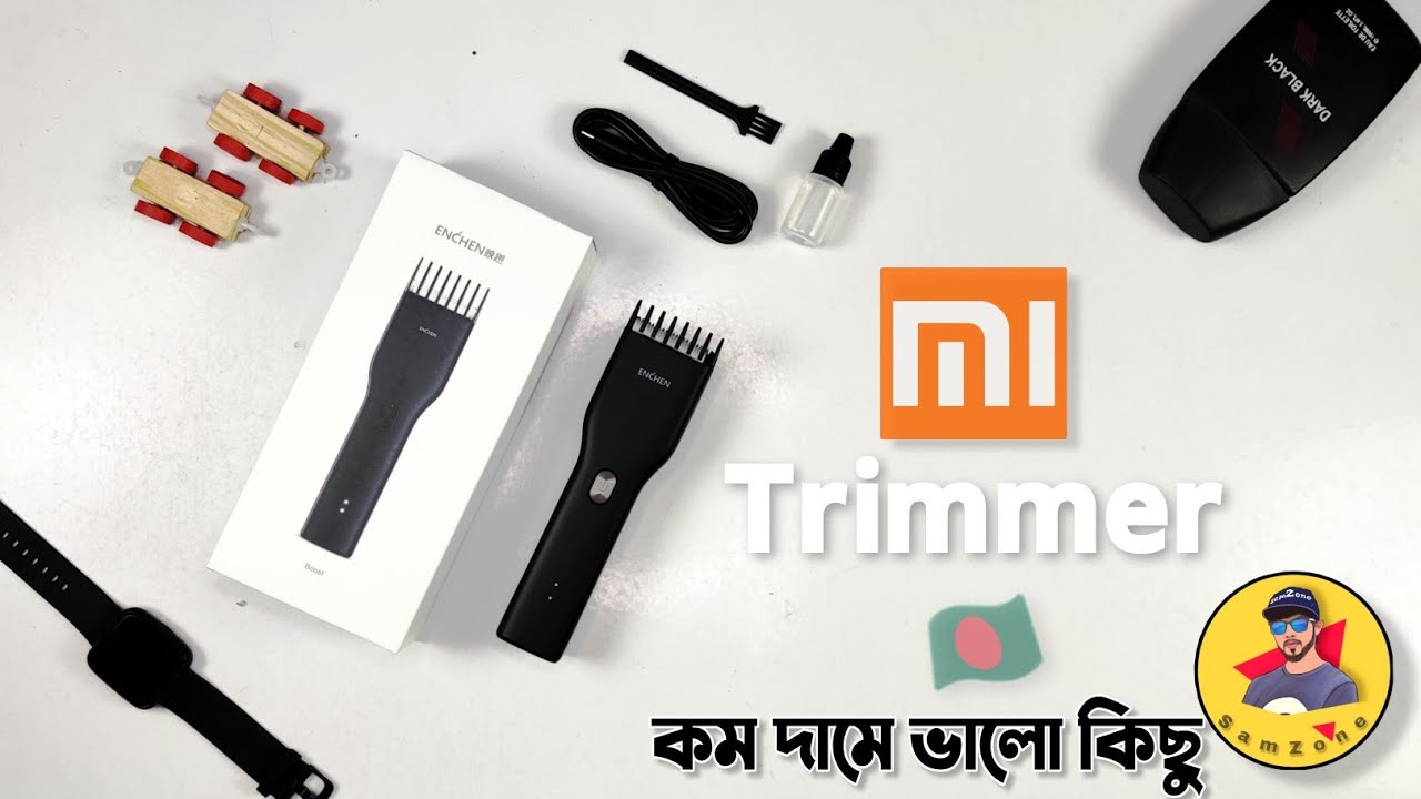 Xiaomi Mi Hair Trimmer || Review In Bangla | Enchen Boost Hair Trimmer