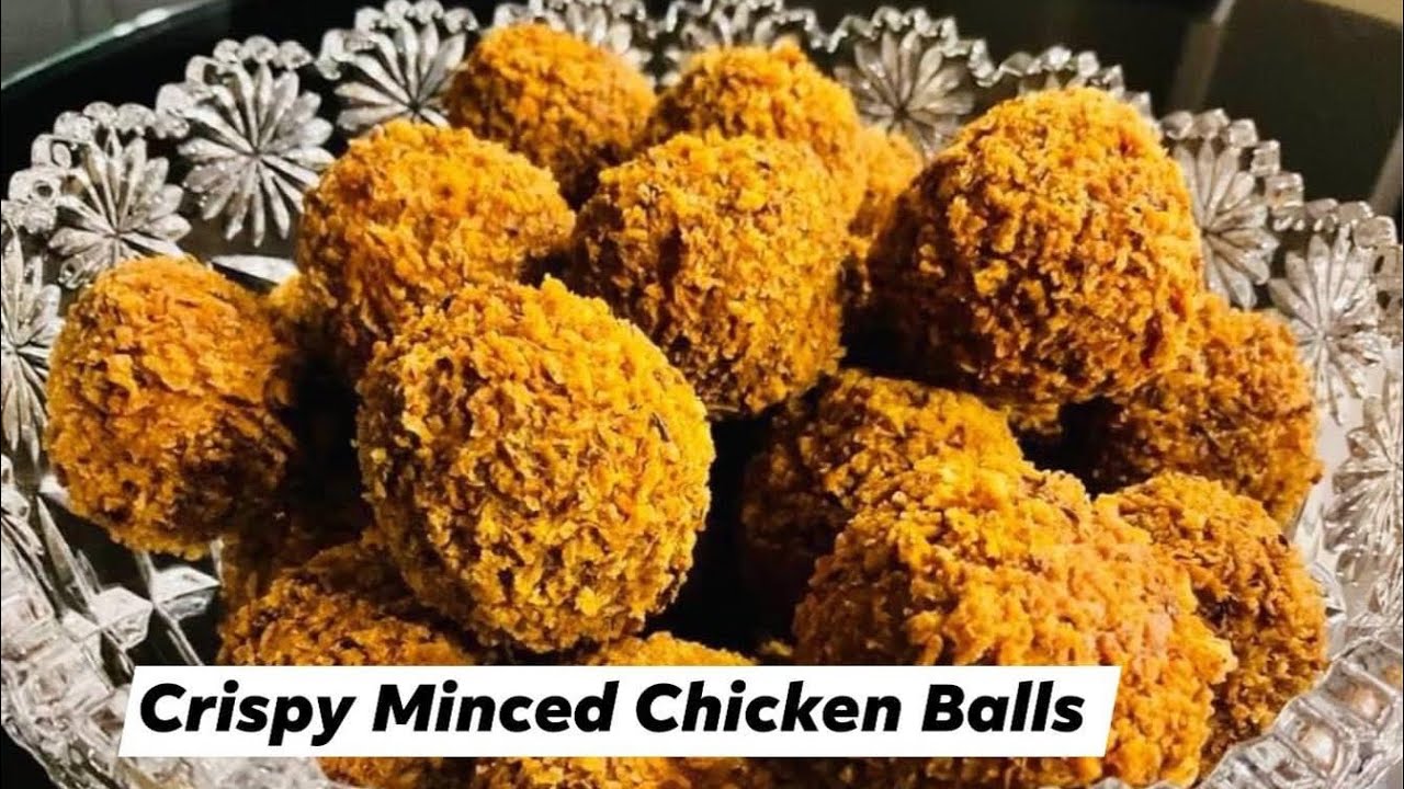 Crispy Minced Chicken Balls | Dota’s
