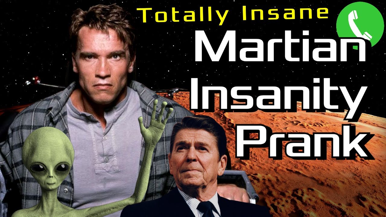 Arnold is Terrorized by Martians - Prank Call