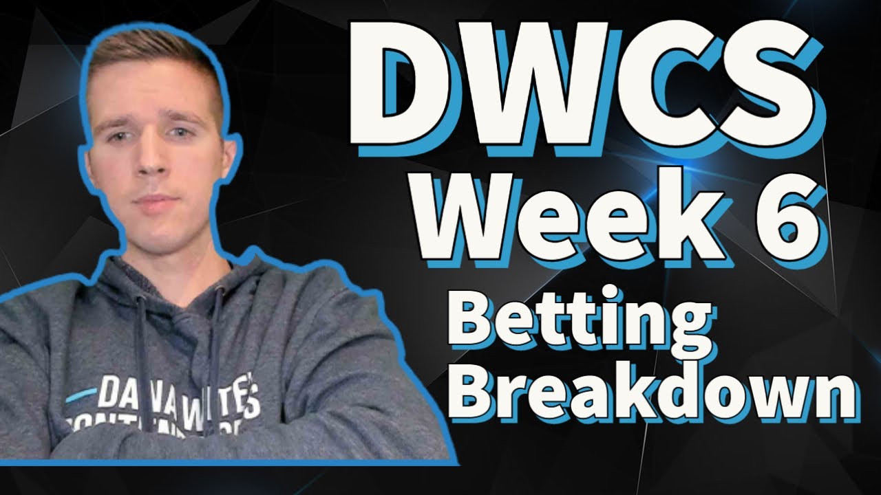 Dana White's Contender Series: Season 5, Week 6 Betting Breakdown