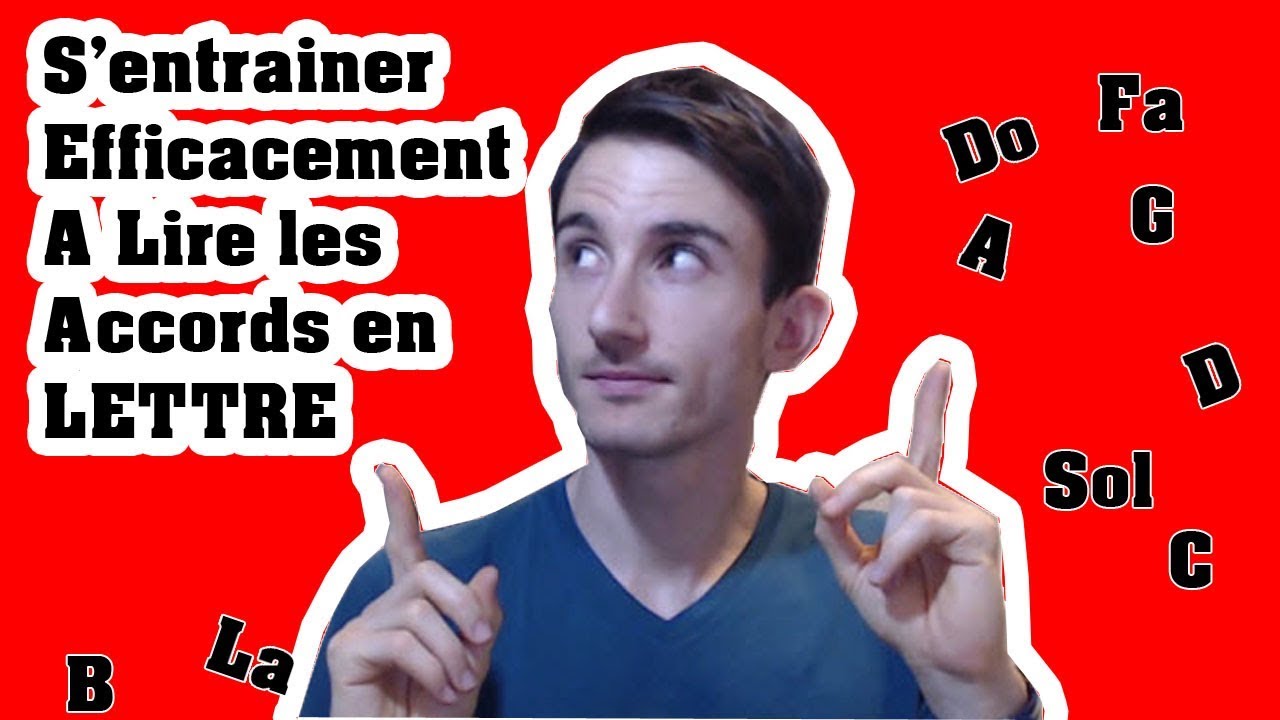 S'entrainer efficacement à lire les accords en lettre (notation Jazz)