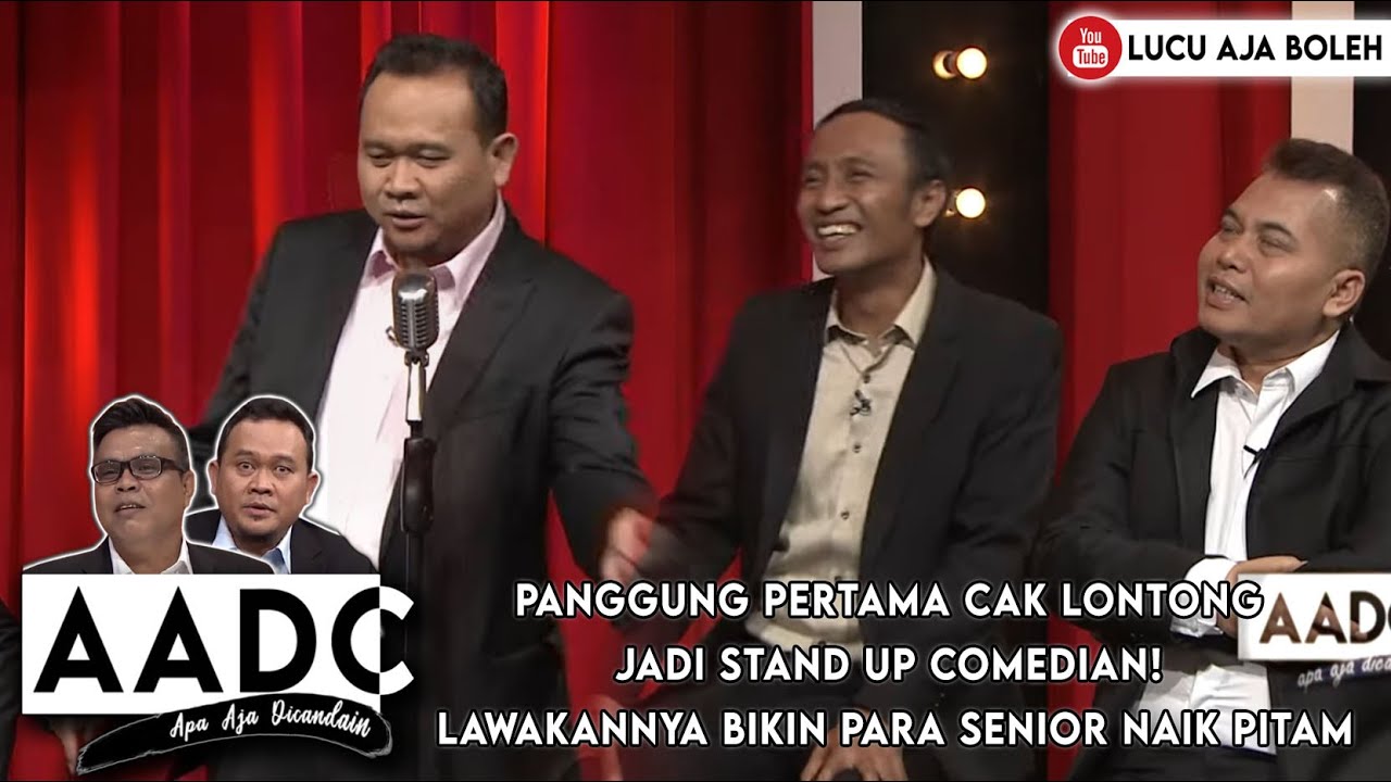 PANGGUNG PERTAMA CAK LONTONG JADI STAND UP COMEDIAN! LAWAKANNYA BIKIN NAIK PITAM - APA AJA DICANDAIN