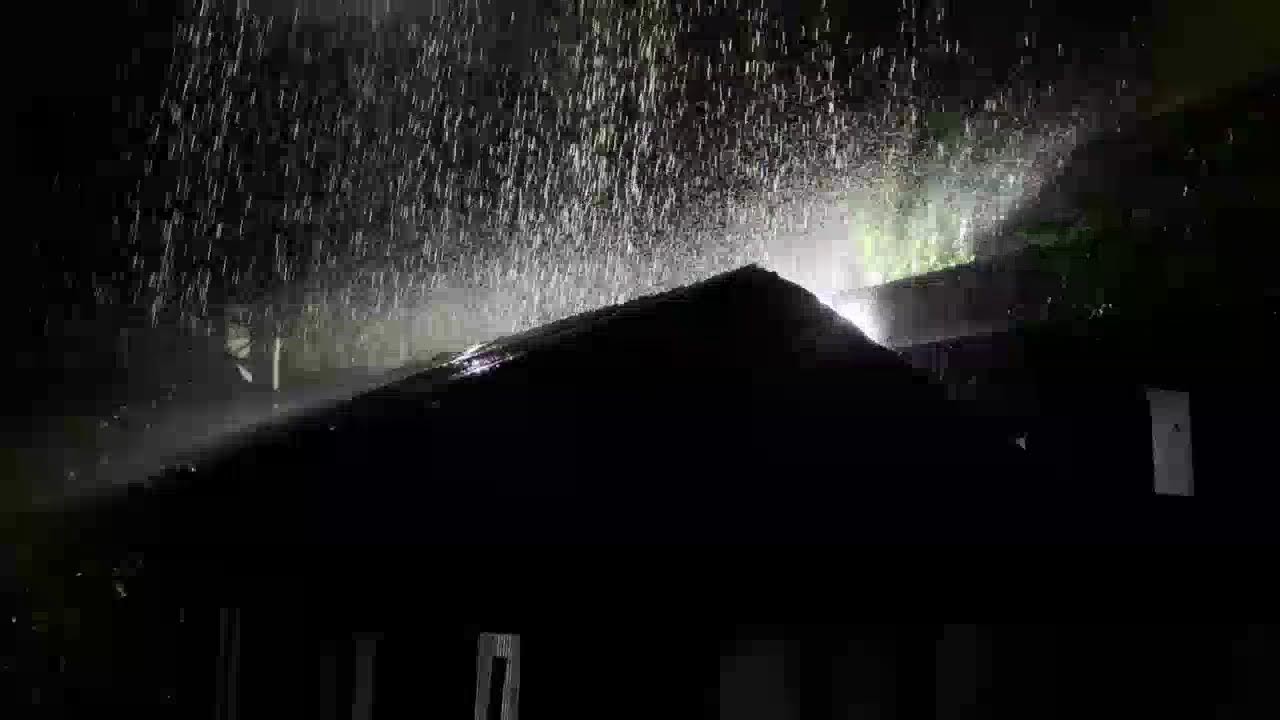 Rain on Roof Sounds for Sleeping 😴 Tin Roof Rain for Deep Sleep & Relaxation