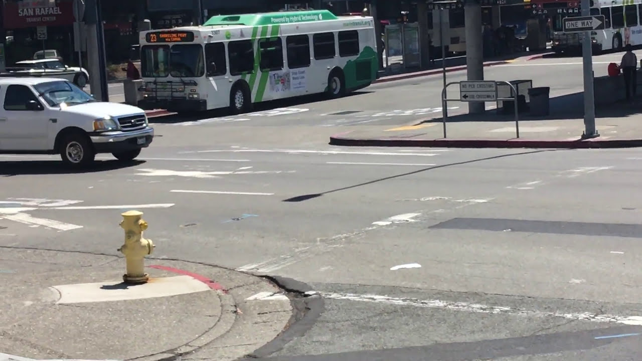 Busfanning at the San Rafael Transit Center - Episode 4