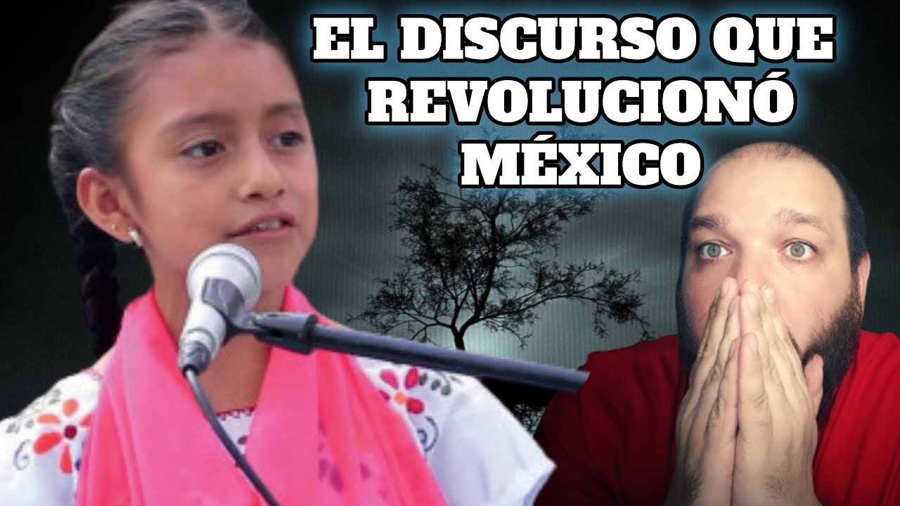DISCURSO DE NIÑA INDIGENA MEXICANA😭 TIENE TODA LA RAZÓN, ESPAÑOL REACCIONA