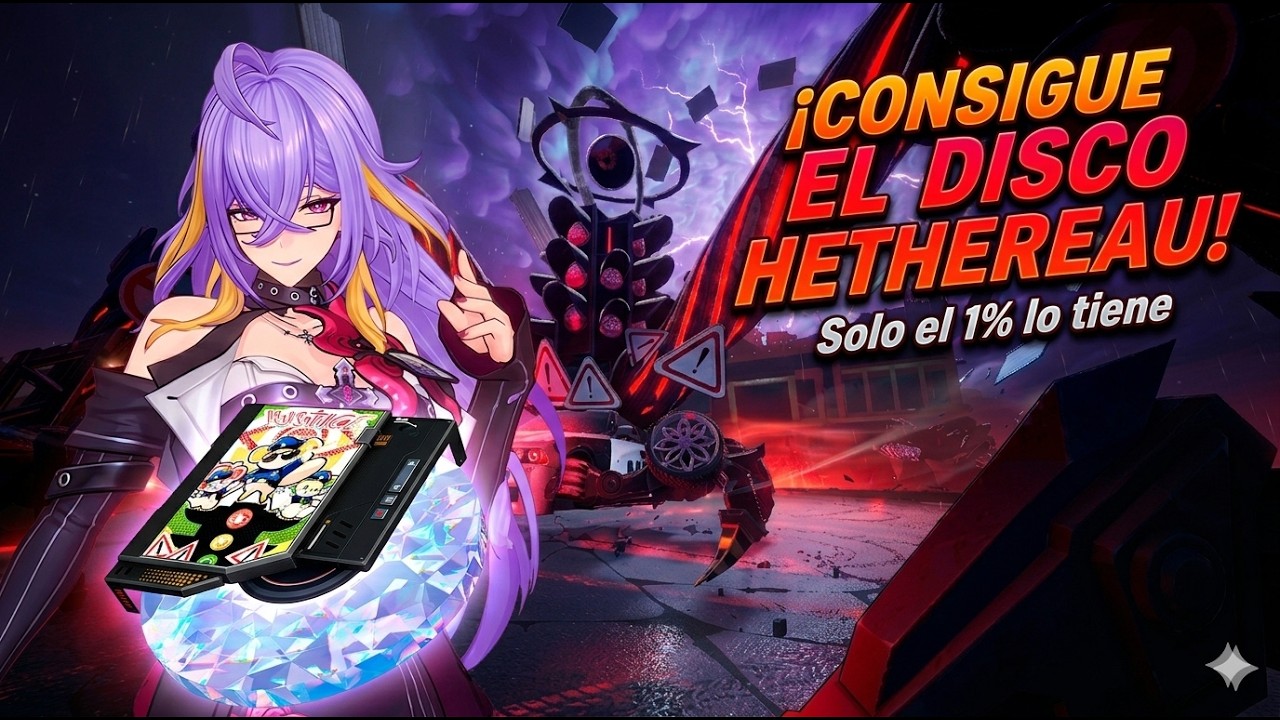 SOLO el 1% tiene el DISCO HETHEREAU  disco secreto en Neverness to Everness