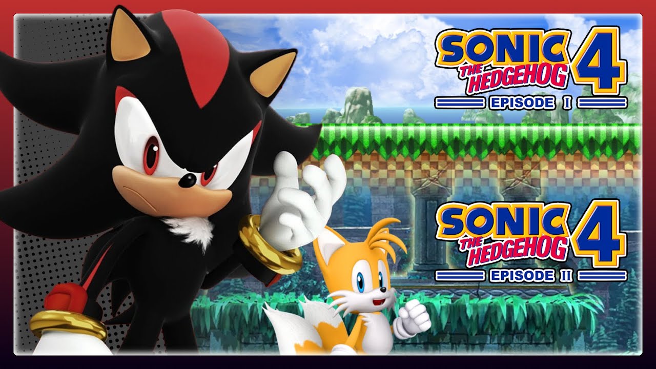 Sonic 4 All Episodes: Shadow 100% Playthrough (All Chaos Emeralds & Red Rings)