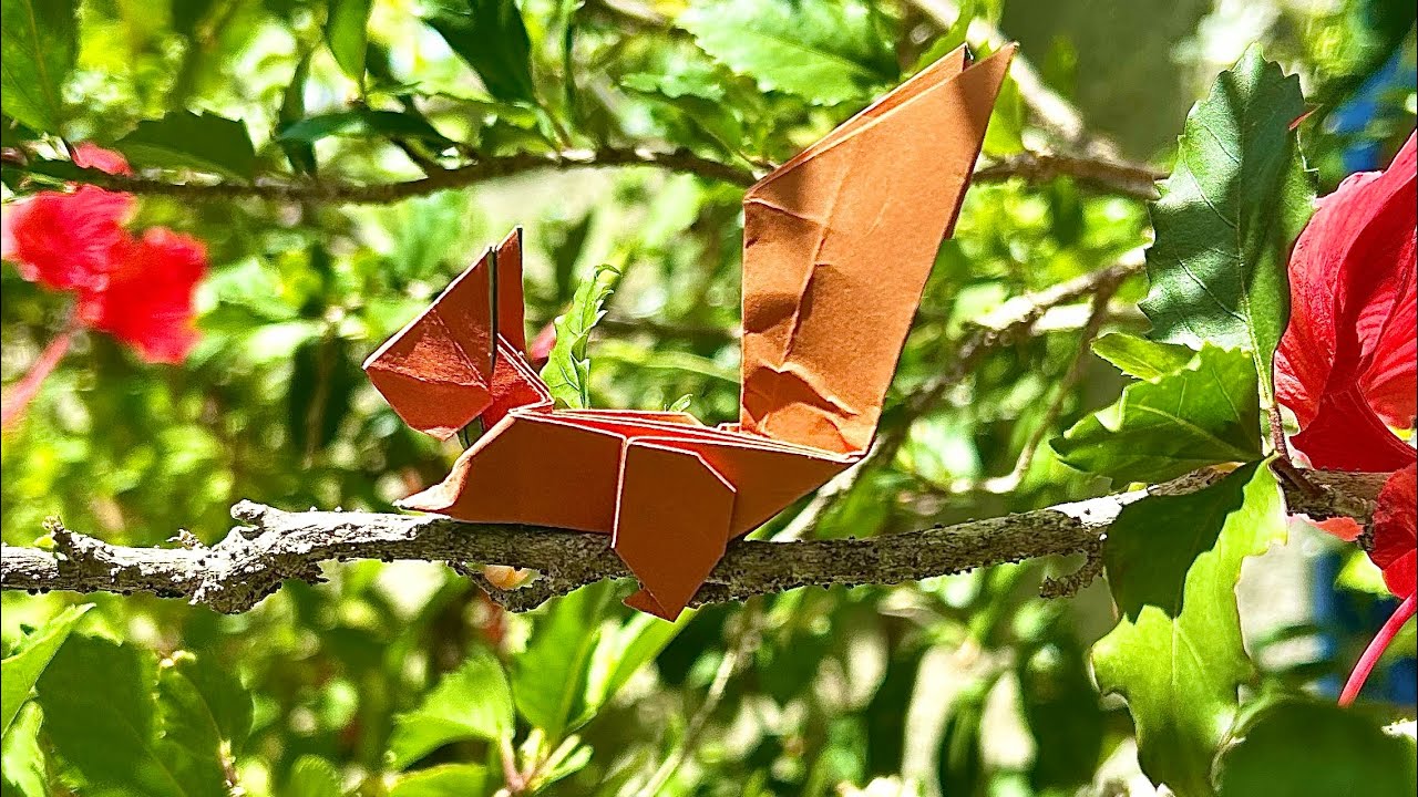 Origami Squirrel (esquilo) // Nível Avançado 
