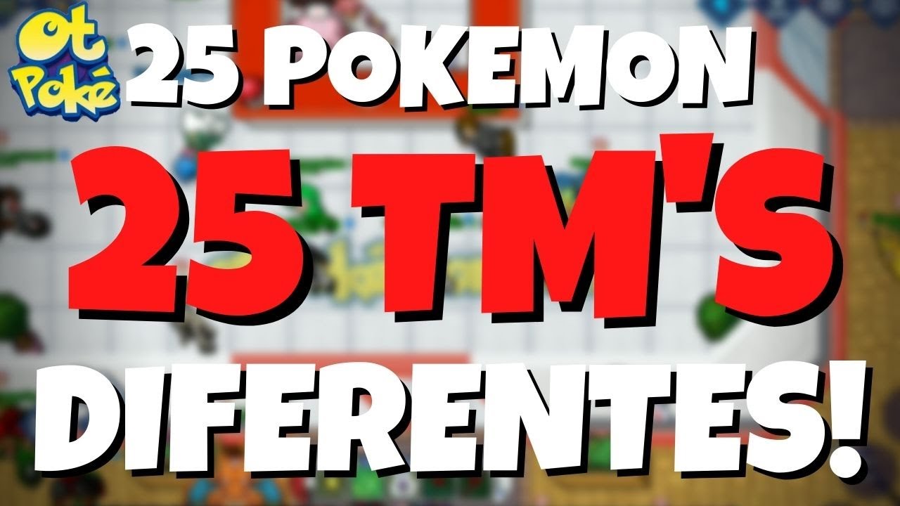 ONDE DROPAR TM'S? OT POKEMON MOBILE