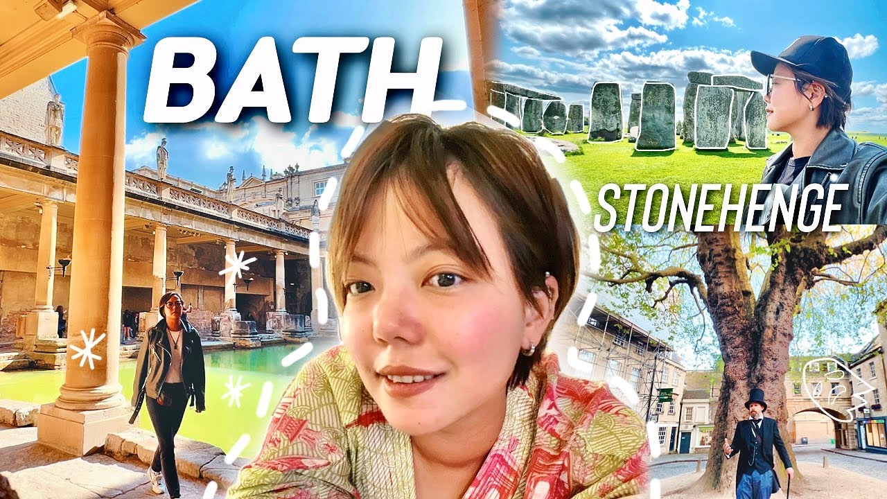 🛁 48 Hours in Bath: The Roman Baths, Stonehenge Day Trip & How Much I Spent!