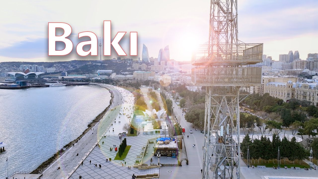 Dənizkənarı Milli Park I Baku Boulevard I Приморский бульвар, парк культуры и отдыха