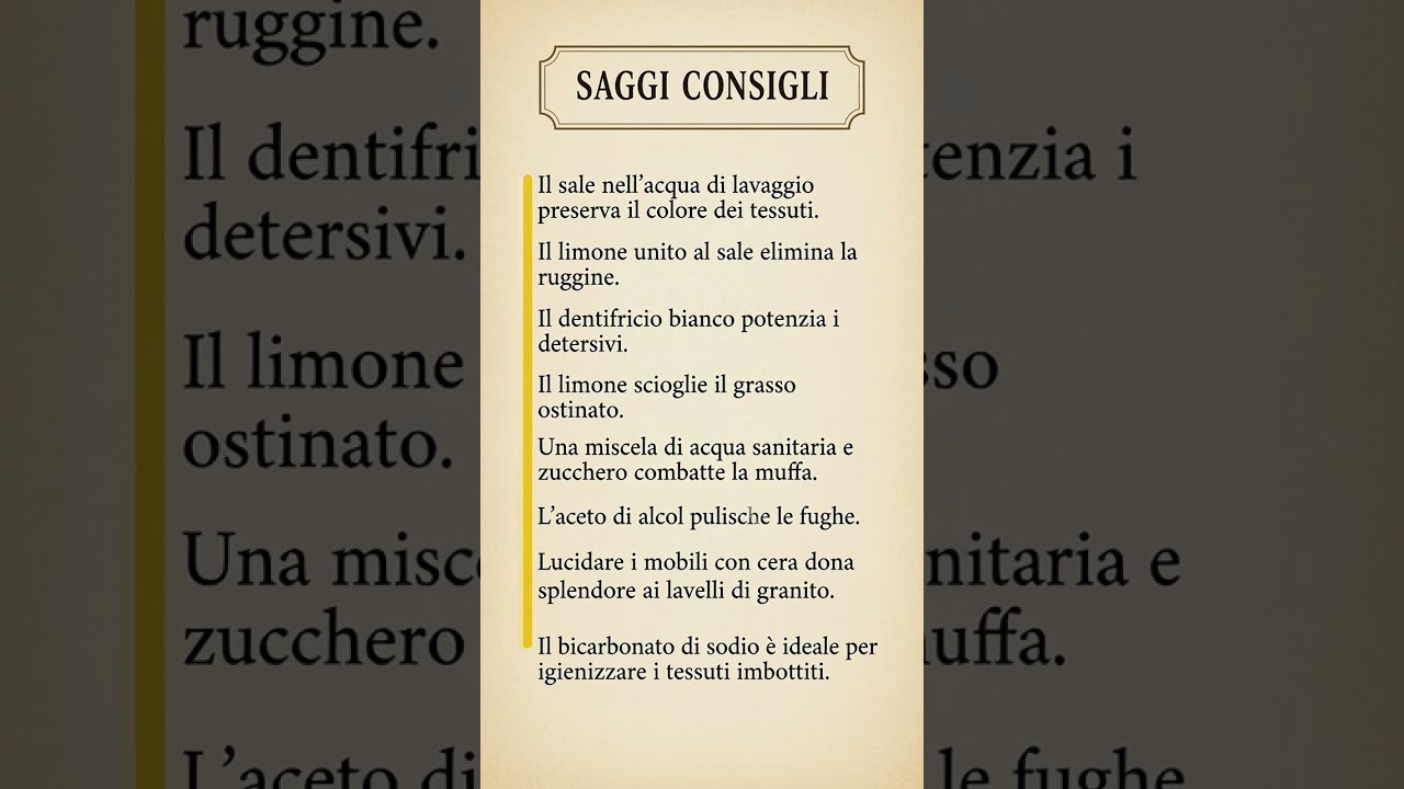 5 Saggi Consigli per la casa: trucchi infallibili 🏠✨ #shorts #casa #pulizia #consigli #perte