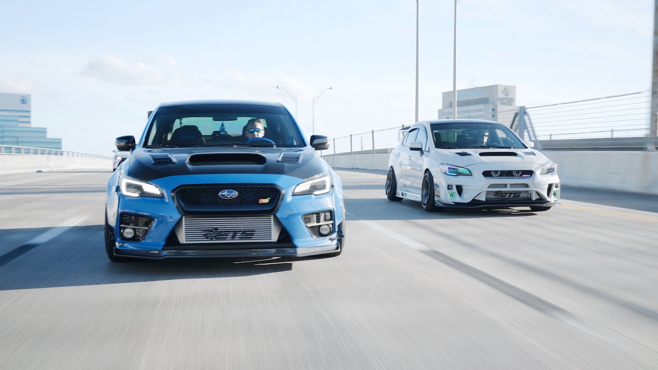 Lit Subarus | STI x WRX in 4K