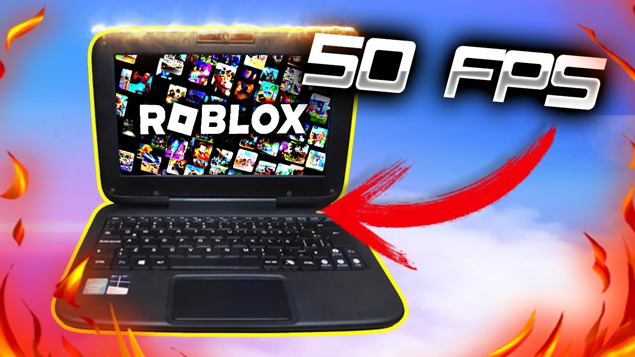 Pude Jugar ROBLOX en una NETBOOK DEL GOBIERNO