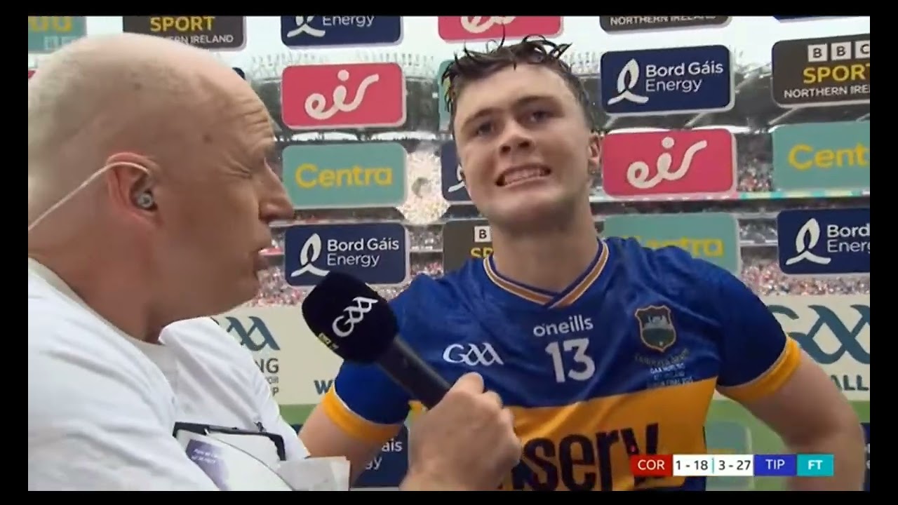 Darragh Mccarthy Interview with BBC Sport All Ireland Final 2025 #gaa #allireland 