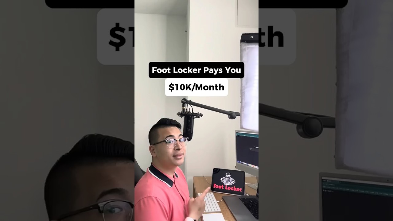 Foot Locker Will Pay You for What??? 👟💼