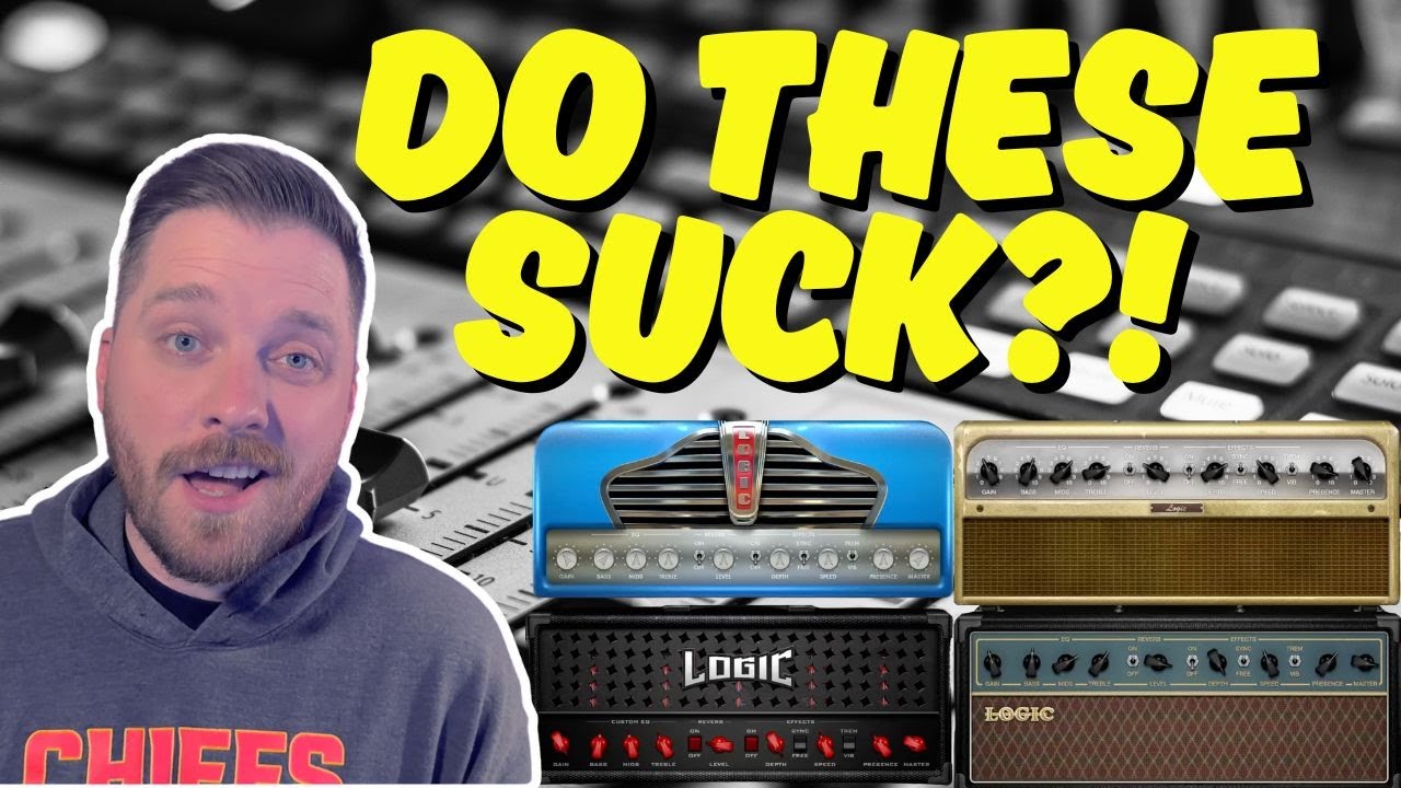 Logic Pro Tutorial - How to use Logic Pro's Amp Sims