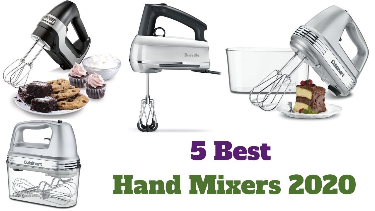 5 Best Hand Mixers 2020
