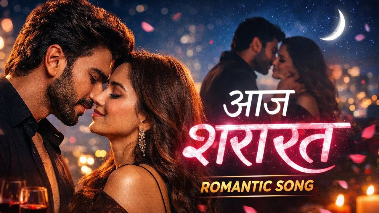Aaj Shararat 💕 | Sensual Romantic Hindi Song | Late Night Vibes