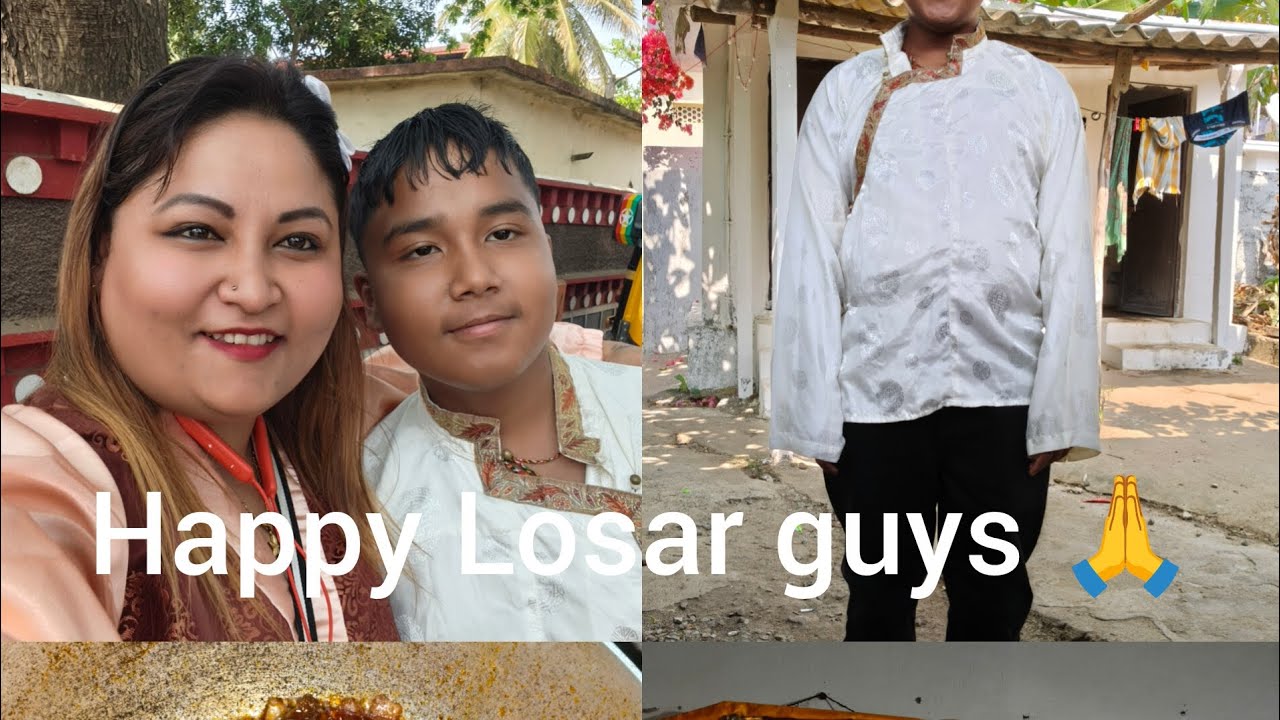 Happy losar to all my youtube family 🙏❤️#dailyvlog #tibetanvloger #subcribemychannel 