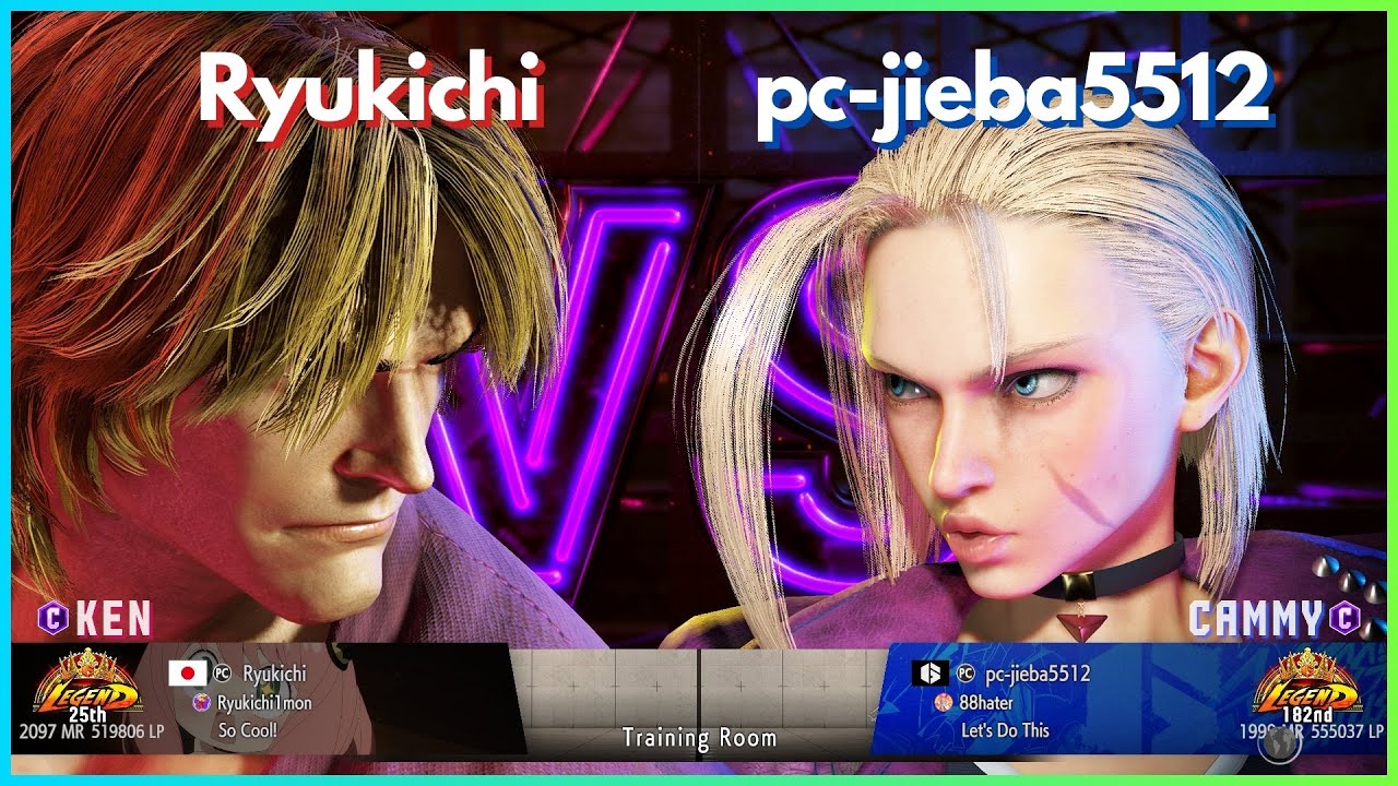 Street Fighter 6 - Ryukichi (Ken) vs pc-jieba5512 (Cammy)