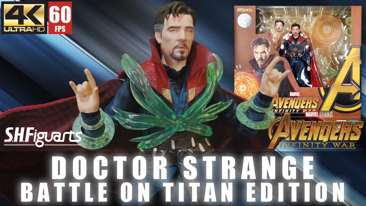 REVIEW -  Doctor Strange - Battle On Titan Edition S.H.Figuarts Avengers Infinity War SHF