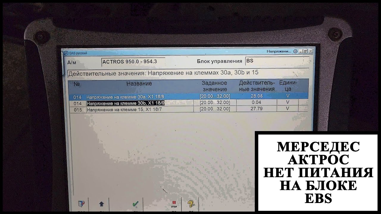 Мерседес актрос пропали тормоза