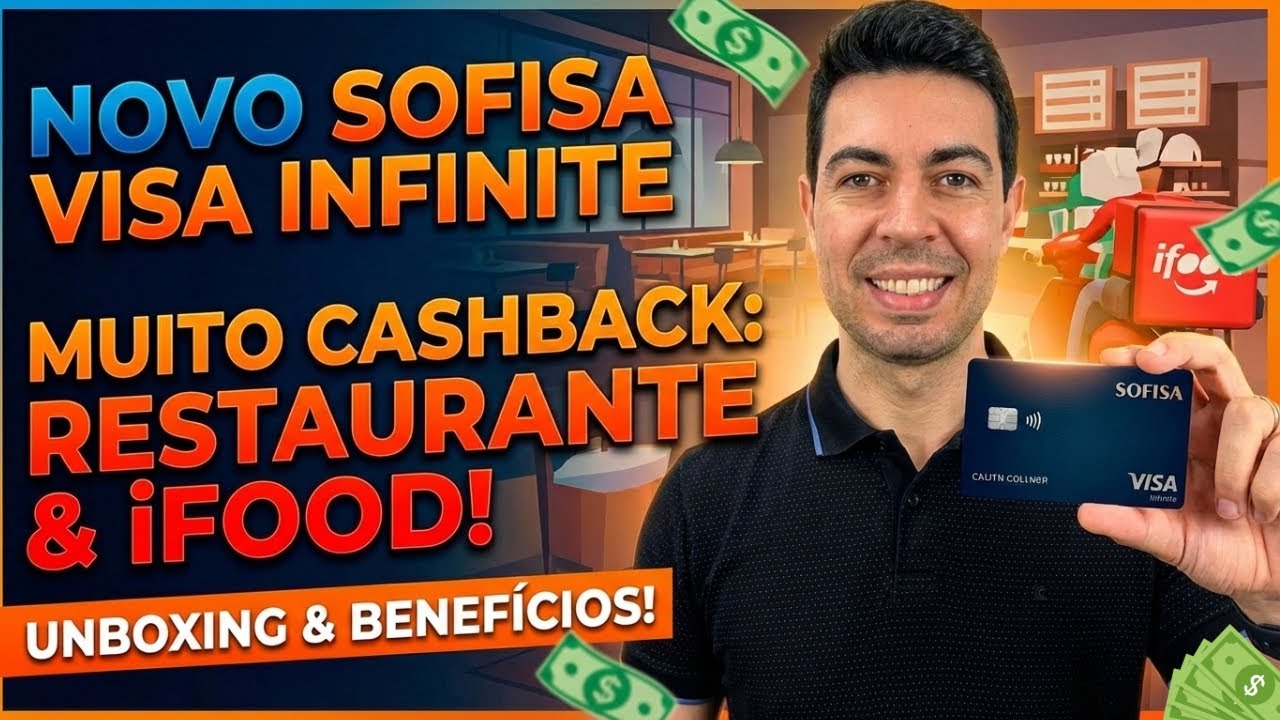FINALMENTE CHEGOU! O Novo Sofisa Visa Infinite é TUDO ISSO MESMO? (Unboxing Sincero)