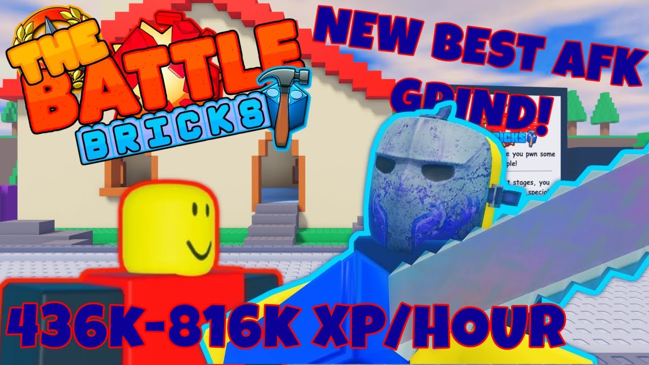 Roblox | The Battle Bricks - NEW BEST AFK GRIND?! (Battler Spamming + Chainsaw Battler + Powerhouse)