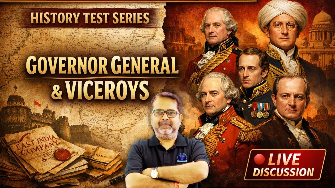 UPSC Prelims 2026 | Ojha Sir | GOVERNOR GENERAL & VICEROYS