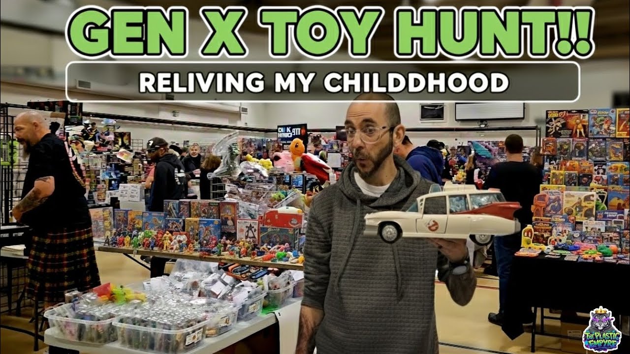 Лучший охотничий набор игрушек в стиле ретро! Охота за игрушками 80-х и 90-х на выставке коллекци...