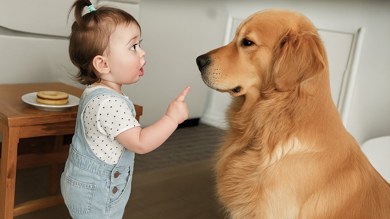 When Your Baby and Dog Have a Whole Secret Conversation 🐶