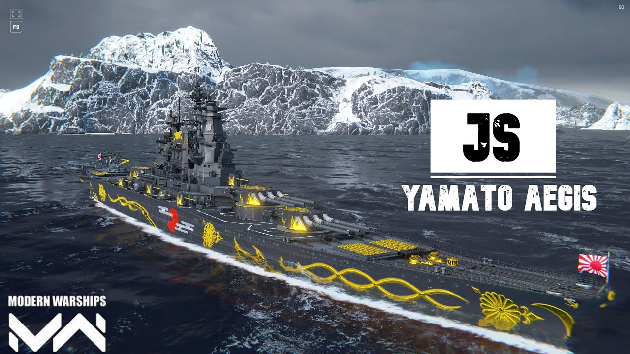 JS Yamato Aegis | Rank 1 BattleShip Market | Modern Warships