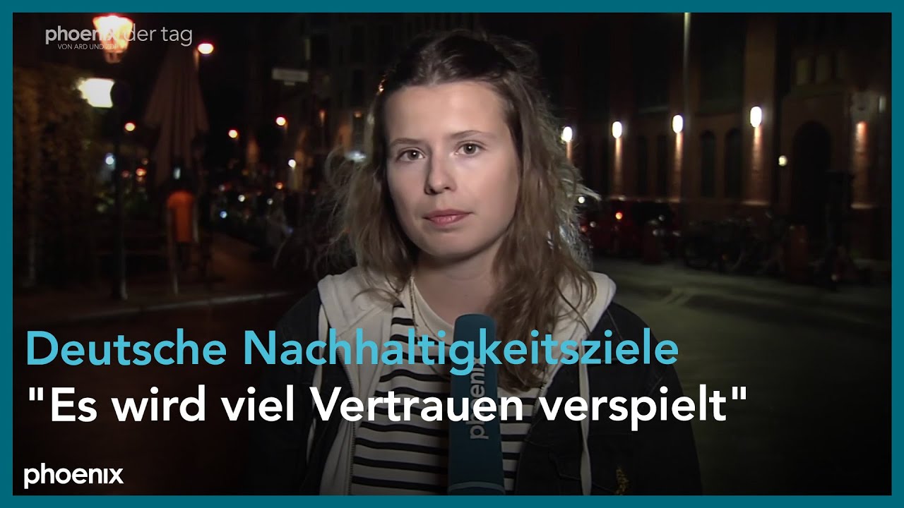 Luisa Neubauer (Fridays For Future) zu den deutschen Nachhaltigkeitszielen