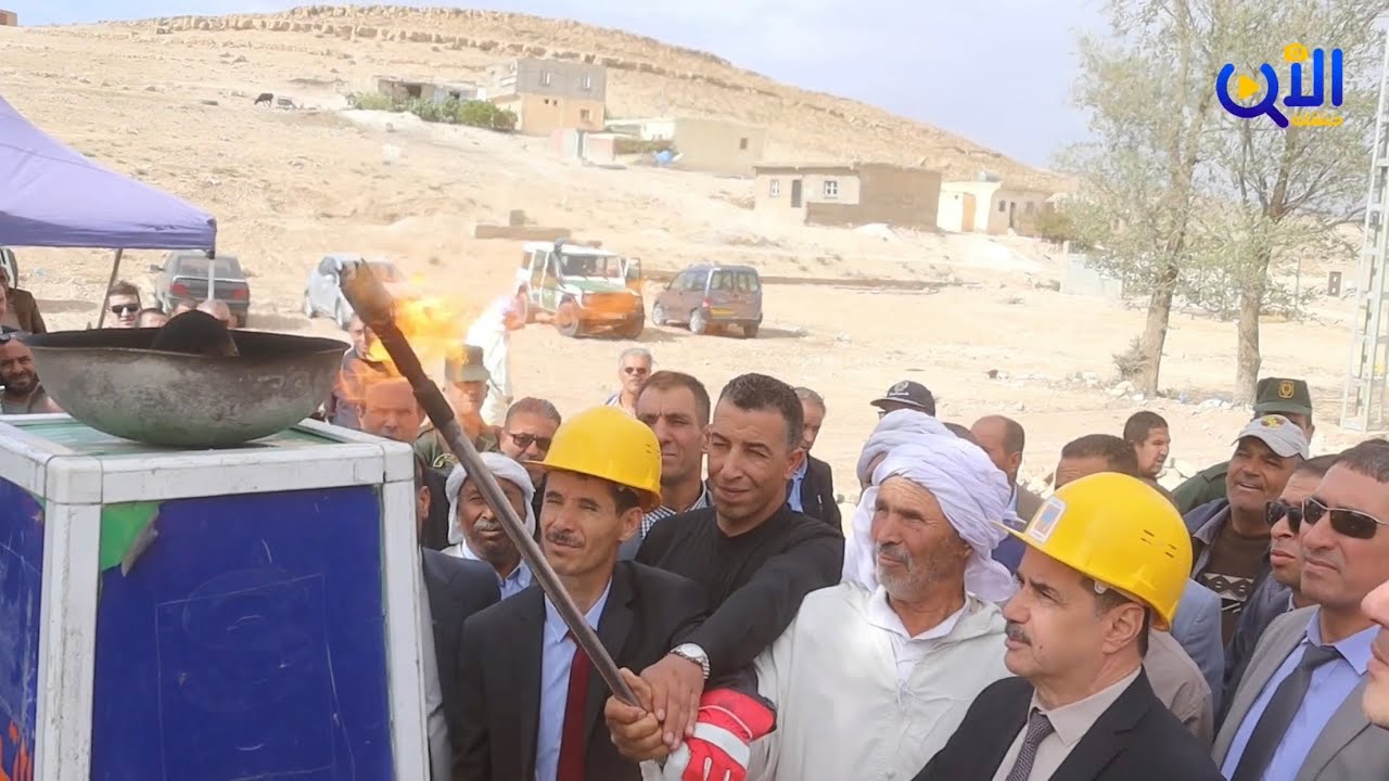 🔴 ربط 44 منزل بشبكة الغاز الطبيعي بمنطقة رأس الماء ببلدية أولاد رشاش ولاية خنشلة